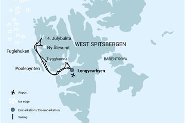 North Spitsbergen, Arctic Spring - Hike & Sail (s/v Rembrandt van Rijn)