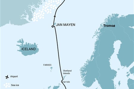 Arctic Ocean Expedition, Aberdeen - Fair Isle - Jan Mayen - Ice edge - Spitsbergen - Birding (m/v Hondius)