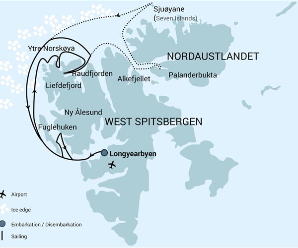 North Spitsbergen, In search of Polar Bear & Pack Ice (m/v Plancius)