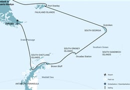 Falkland Islands - South Georgia - Antarctica (m/v Ortelius)