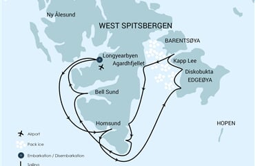 East Spitsbergen - Summer Solstice (m/v Hondius)
