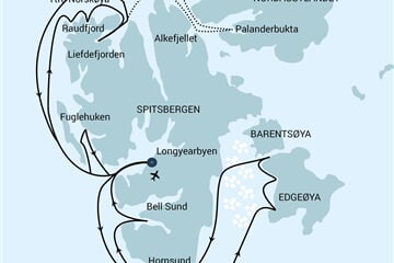 15 Days Extended North & East Spitsbergen - Summer Solstice (m/v Plancius)