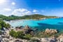Pláž Spiaggia del Principe, Sardinie