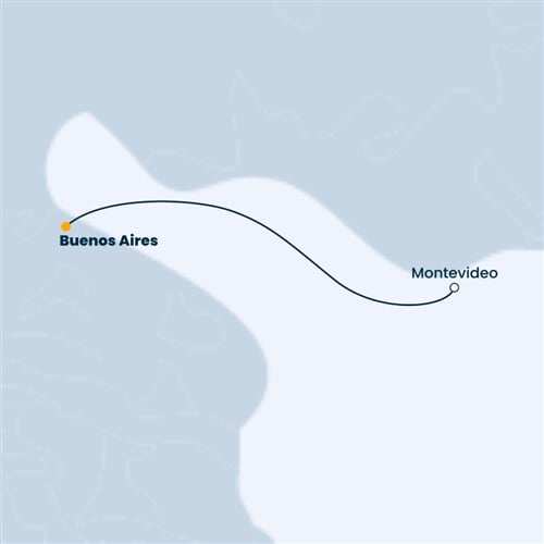 Trasa plavby CFS-BUE03A00