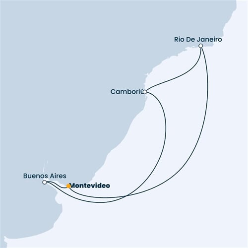 Trasa plavby CFS-MVD08A01