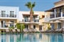 Aparthotel Aegean Houses: fotografie vybavení exteriérů a interiérů ubytování.