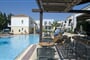 Aparthotel Aegean Houses: fotografie vybavení exteriérů a interiérů ubytování.