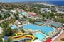 Hotel Aqua Sun Village: fotografie vybavení exteriérů a interiérů ubytování.