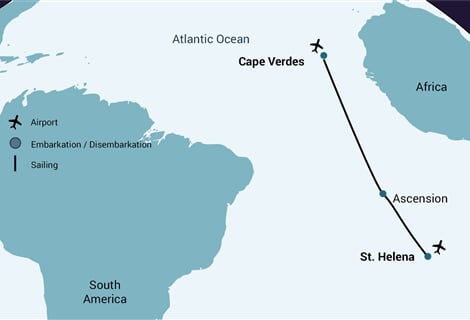 St. Helena to Cape Verde (m/v Hondius)