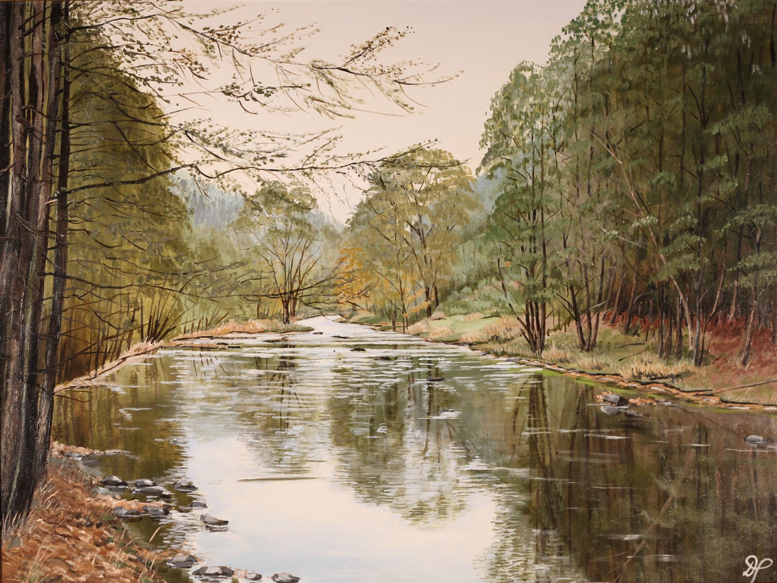 Dana Pacáková: Svratka, 60 × 80 cm