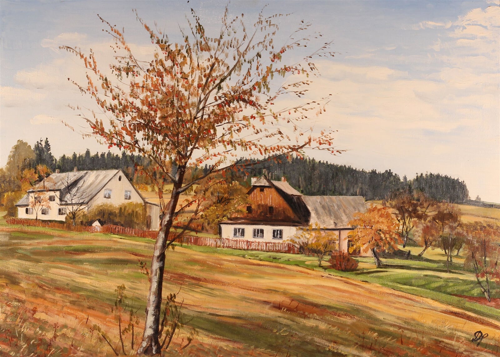 Dana Pacáková: Jimramovsko, 50 × 70 cm