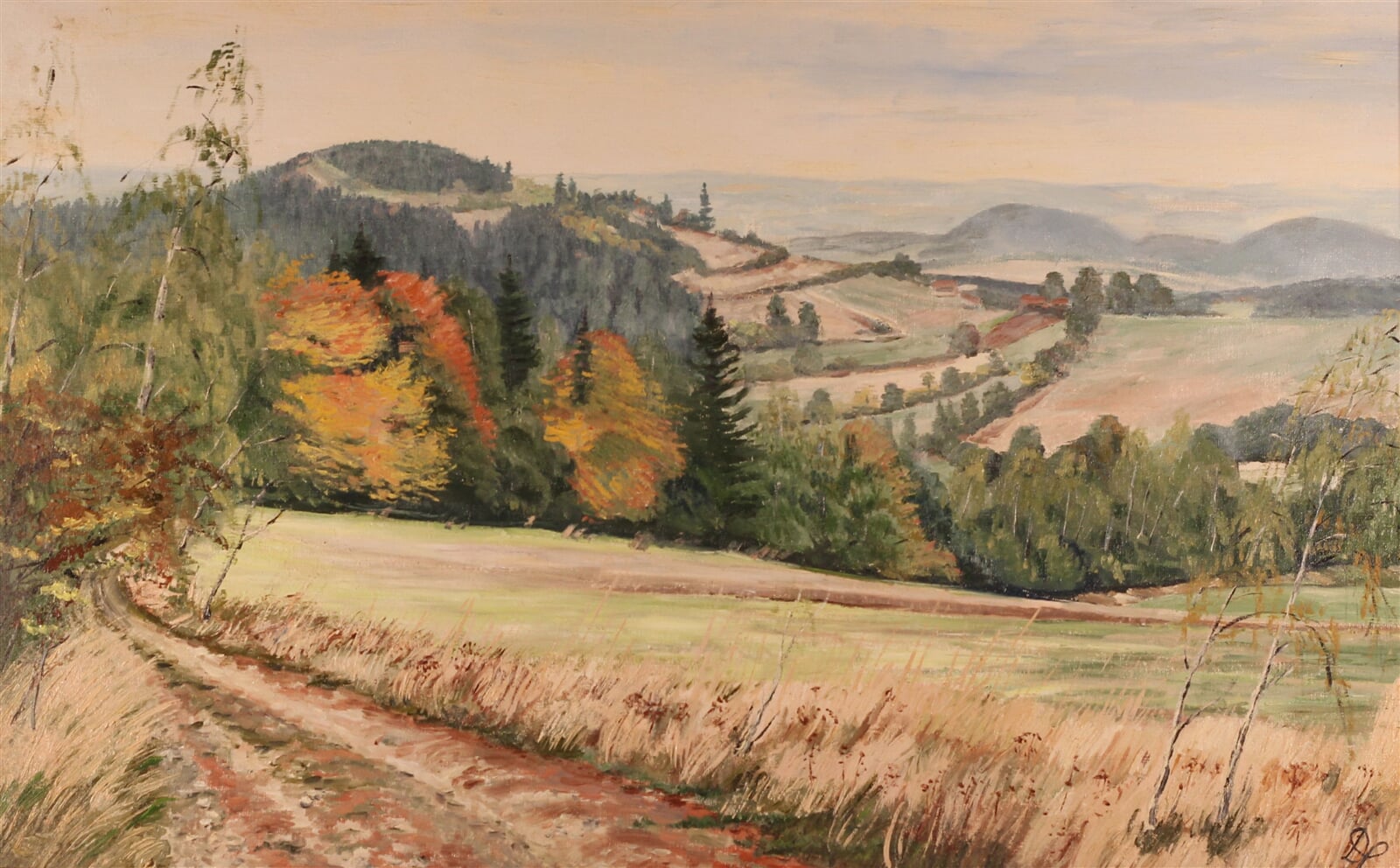 Dana Pacáková: Lysice, 50 × 80 cm