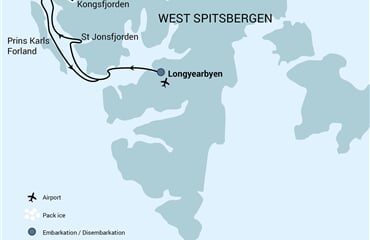 Alpine Peaks of Spitsbergen, Ski & Sail (s/v Rembrandt van Rijn)