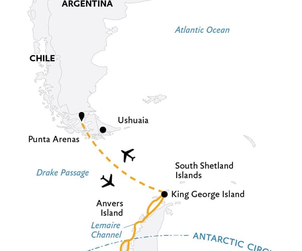 Antarctic Express: Crossing the Circle (Ocean Adventurer)