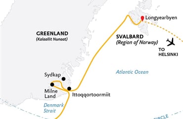 Three Arctic Islands: Iceland, Greenland, Spitsbergen (Ocean Adventurer)