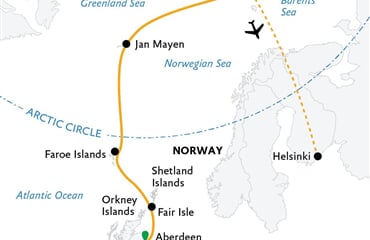 Arctic Saga: Exploring Spitsbergen via the Faroes and Jan Mayen (Ultramarine)