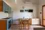 Kuchyňka apartmán Trilo, Budoni, Sardinie