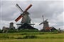 Holandsko - - větrné mlýny ve skanzenu Zaanse Schans