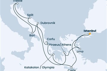 Costa Deliziosa - Turecko, Řecko, Itálie, Chorvatsko (Istanbul)