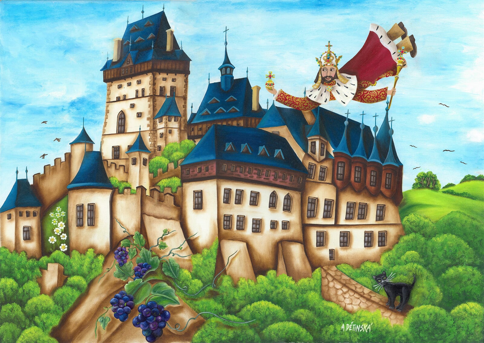 Alexandra Dětinská: Karl a Karlštejn