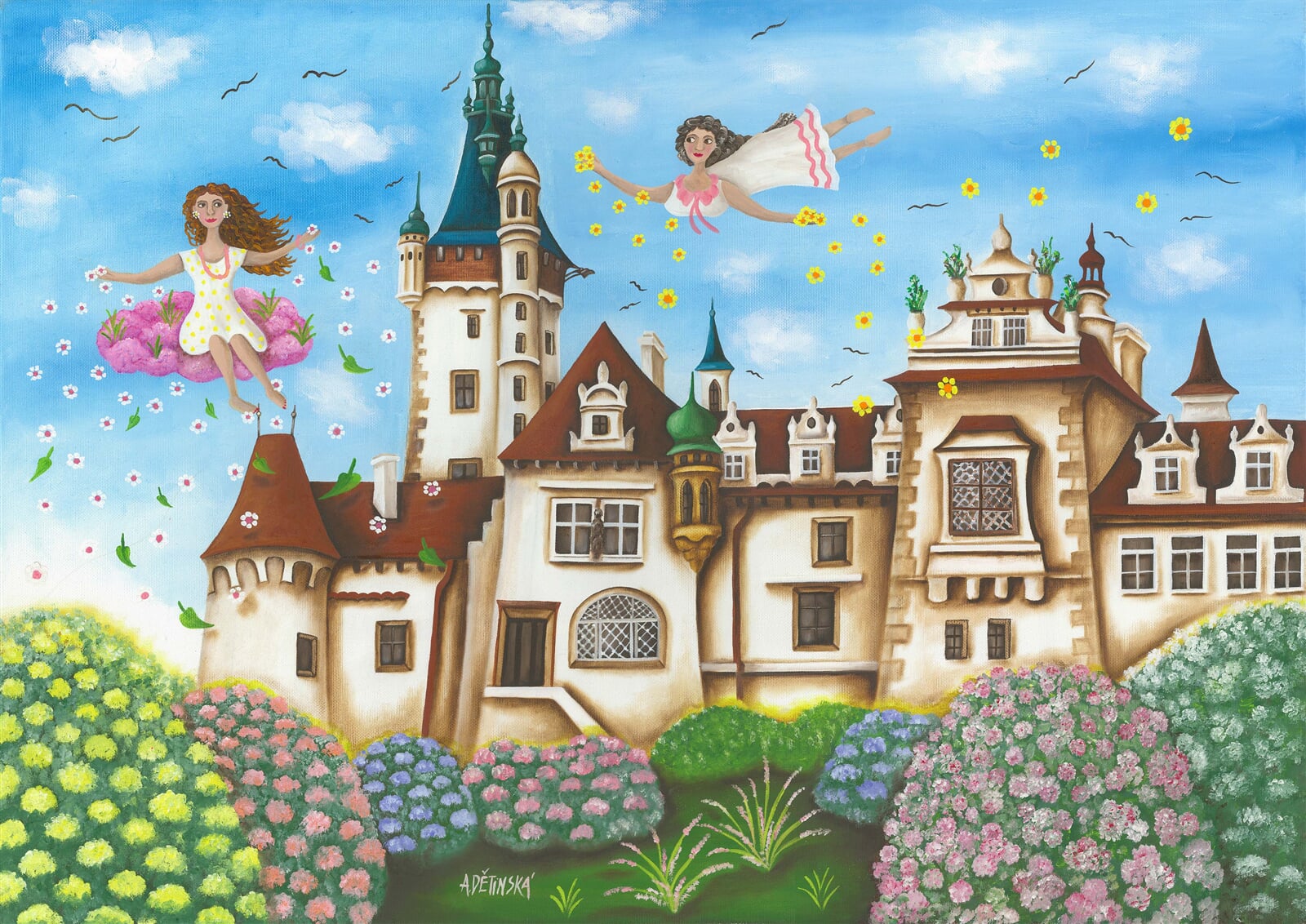 Alexandra Dětinská: Průhonice