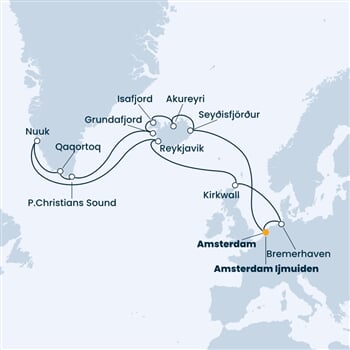 Trasa plavby CFA-AMS21006