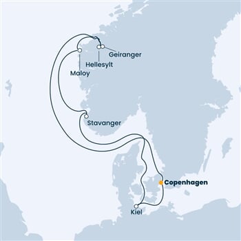 Trasa plavby CFI-CPH07A0G