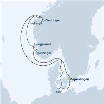 Trasa plavby CFI-CPH07A0H