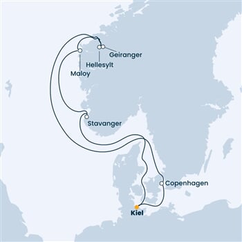 Trasa plavby CFI-KEL07A0B