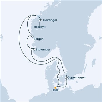 Trasa plavby CFI-KEL07A0D