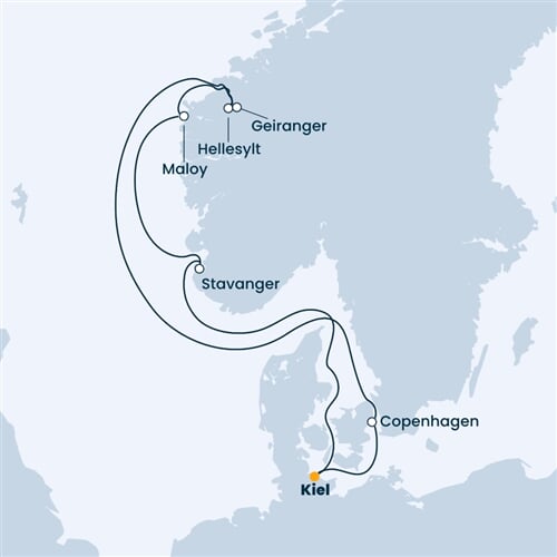 Trasa plavby CFI-KEL07A0B