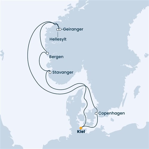 Trasa plavby CFI-KEL07A0D
