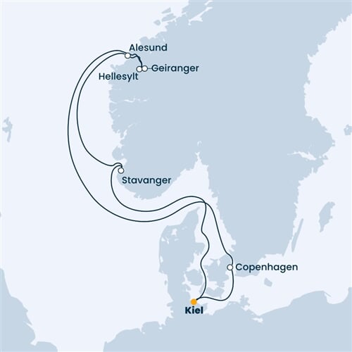Trasa plavby CFI-KEL07A0E