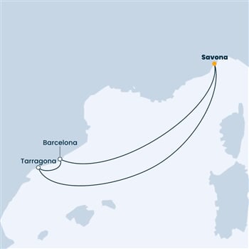 Trasa plavby CFO-SVN03A0G
