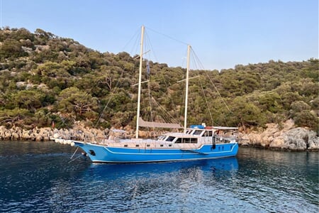 soukromá plavba plachetnicí My Sim s posádkou - Turecká riviéra - Fethiye / Marmaris