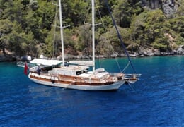 soukromá plavba plachetnicí My Mila s posádkou - Turecká riviéra - Fethiye / Marmaris