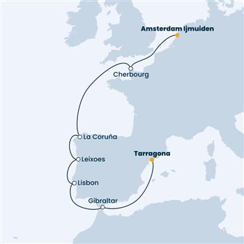Trasa plavby CFS-IJM08A01