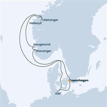 Trasa plavby CDI-CPH07A0B