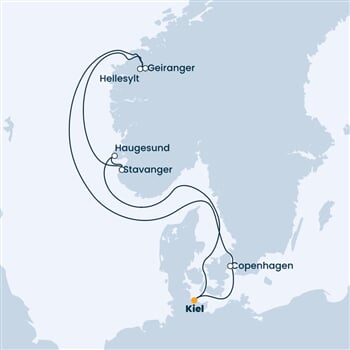 Trasa plavby CDI-KEL07A02