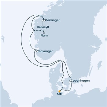 Trasa plavby CDI-KEL07A05