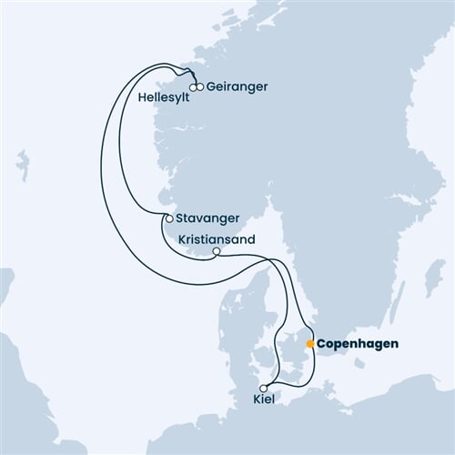 Trasa plavby CDI-CPH07A0L