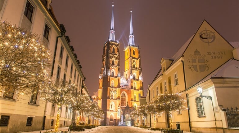 Adventní Polsko - Wroclaw