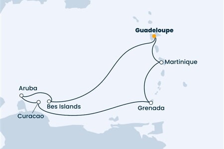 Costa Fortuna - Nizozemské Antily (Pointe-a-Pitre)