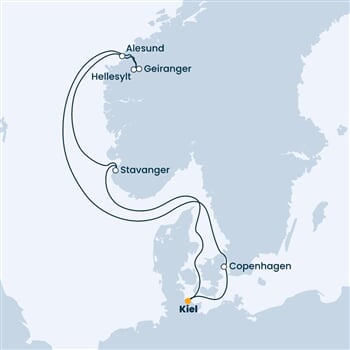 Trasa plavby CDI-KEL07A0H