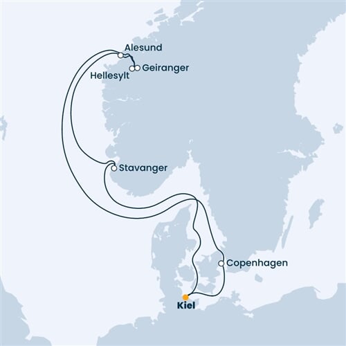 Trasa plavby CDI-KEL07A0H