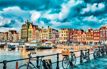 Amsterdam, Delft a Rotterdam