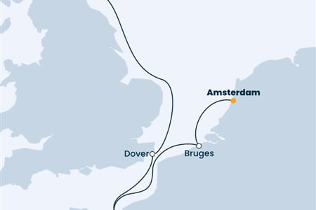 Costa Favolosa - Velká Británie, Francie, Belgie, Nizozemí (Newcastle upon Tyne)