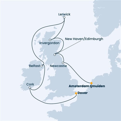 Trasa plavby CFA-IJM10A05