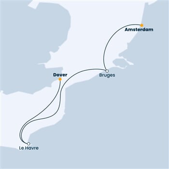 Trasa plavby CFA-DOV03000