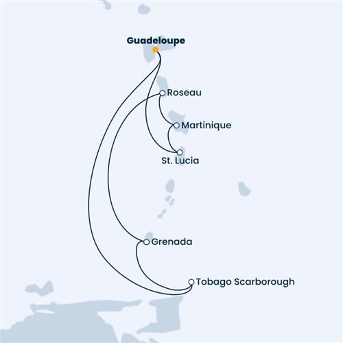 Trasa plavby CFO-PTP07144